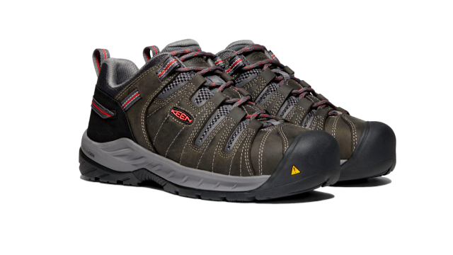 Women s Flint II Womens Keen Steel Toe Work Shoes Baker Shoes